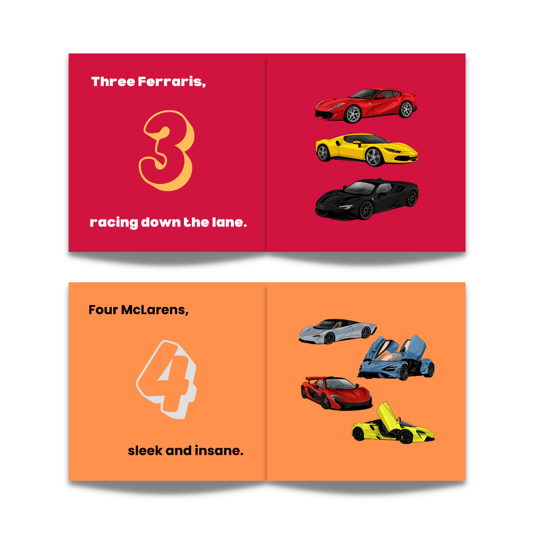 Learn the 1-2-3s of Supercars.