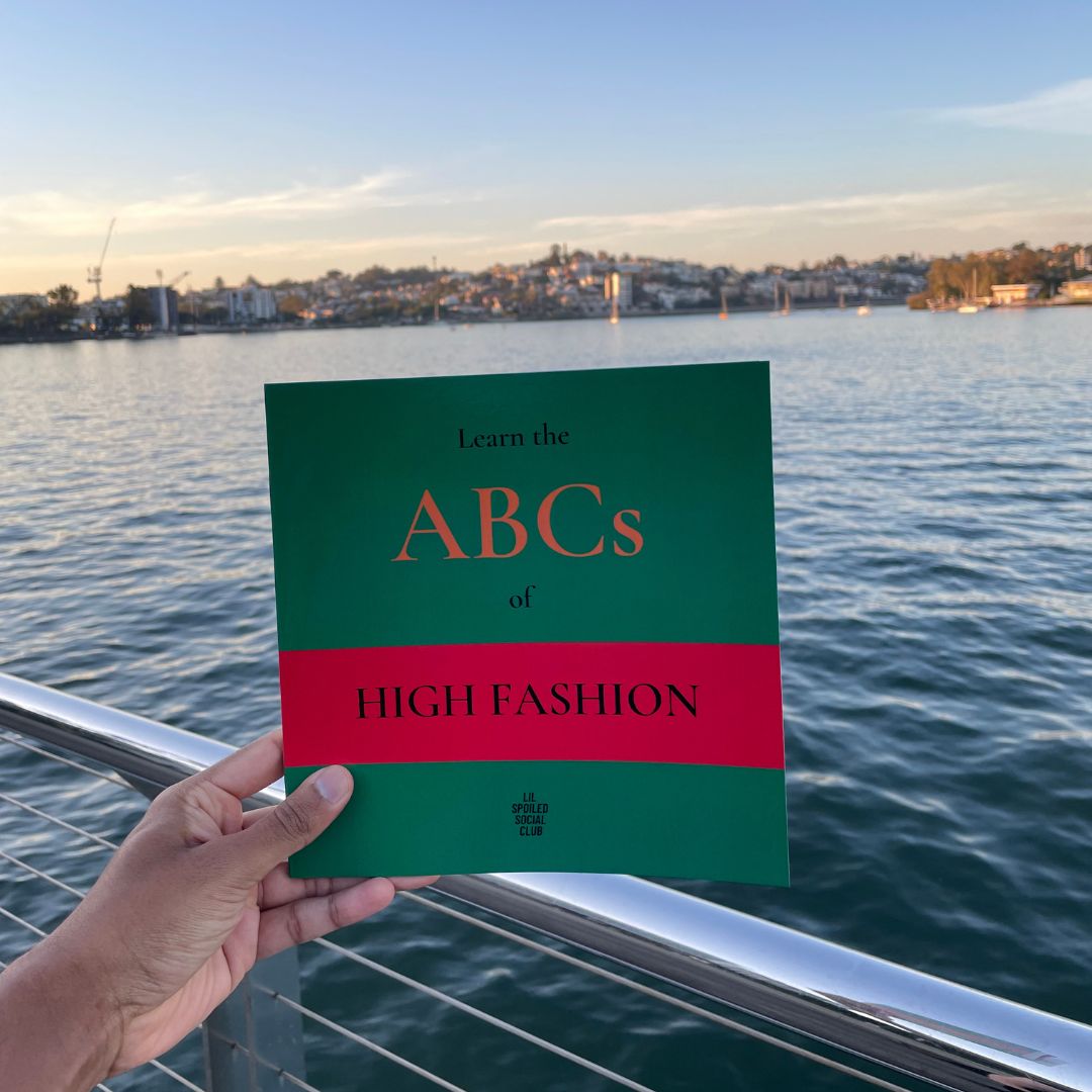 Learn the ABCs of High Fashion - For The Lil Fashionista In Your Family!
