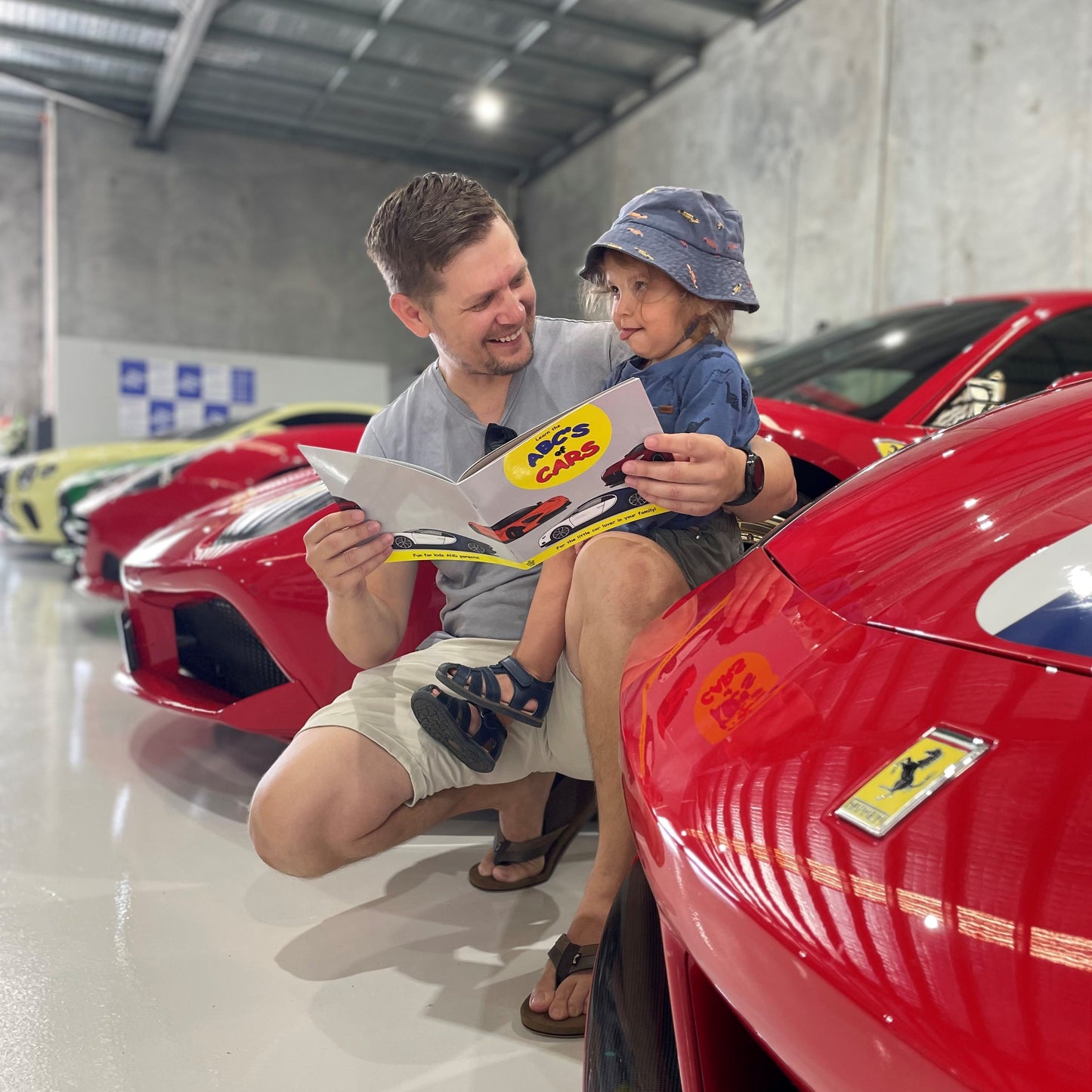 Learn the ABCs of Cars - For the Little Car Lover in Your Family.
